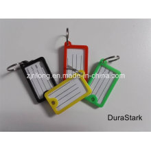 Tarjeta de signo C &amp; etiquetas clave y etiqueta y llavero de plástico y accesorios (DR-Z0163)